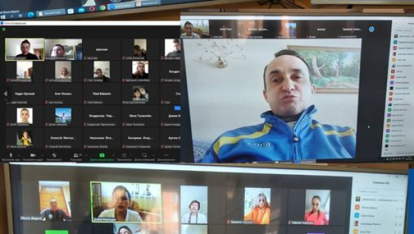 Онлайн-зустріч «Настановна конференція до проходження навчальної практики (тренерськоі)» для студентів 2 курсу