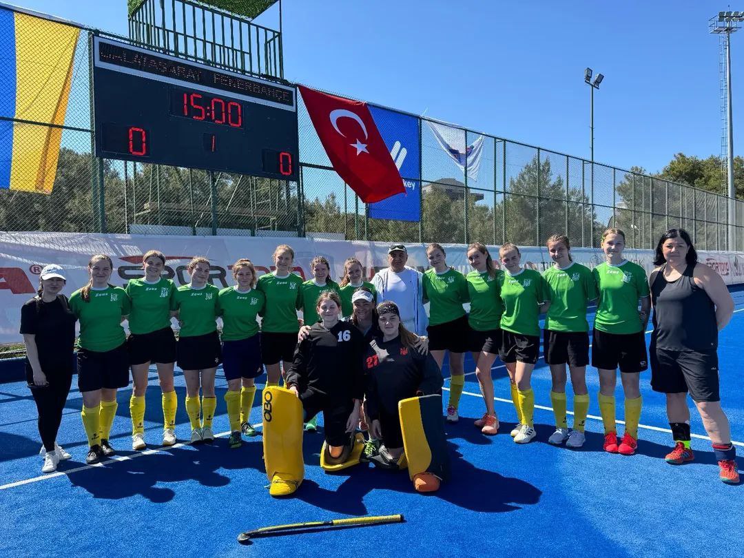 Команда ІФК СумДПУ бронзовий призер EuroHockey Club Challenge I Women 2025 з хокею на траві