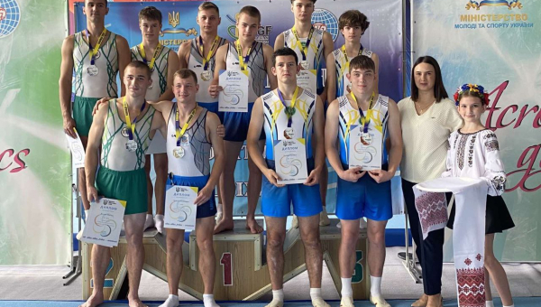 Студент ННІФК призер чемпіонату України зі стрибків на акробатичній доріжці