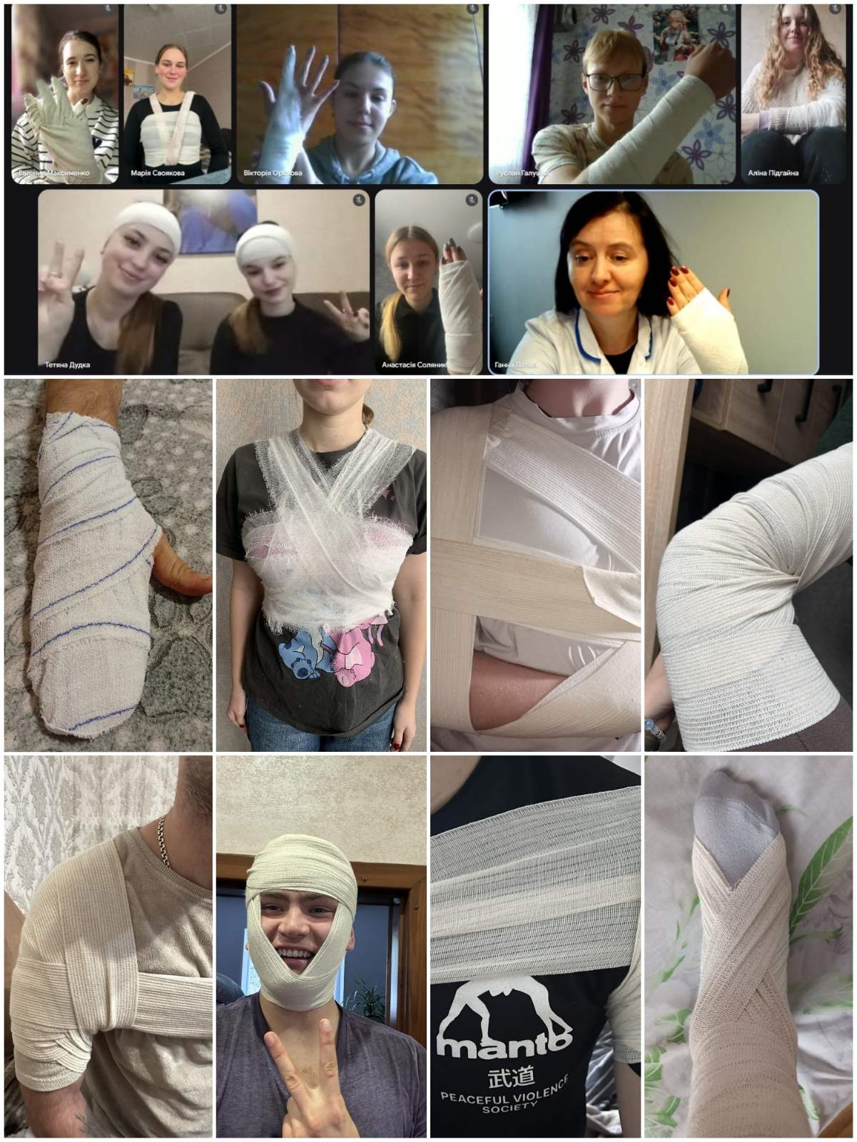 Cтуденти спеціальності 227 Терапія та реабілітація опанували практичну навичку з десмургії